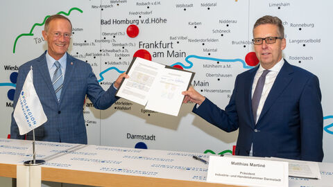 Unterzeichung Memorandum of Understanding