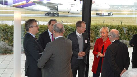 Sitzungsort am Frankfurter Flughafen
