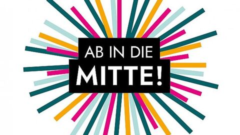 Logo "Ab in die Mitte!"