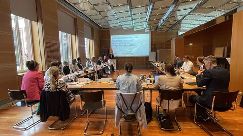 Workshop-Gruppe bei Präsentation Ramboll Deutschland GmbH